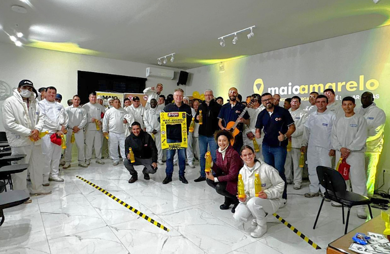 Frigorífico Argus adere ao Maio Amarelo para mais segurança nas estradas